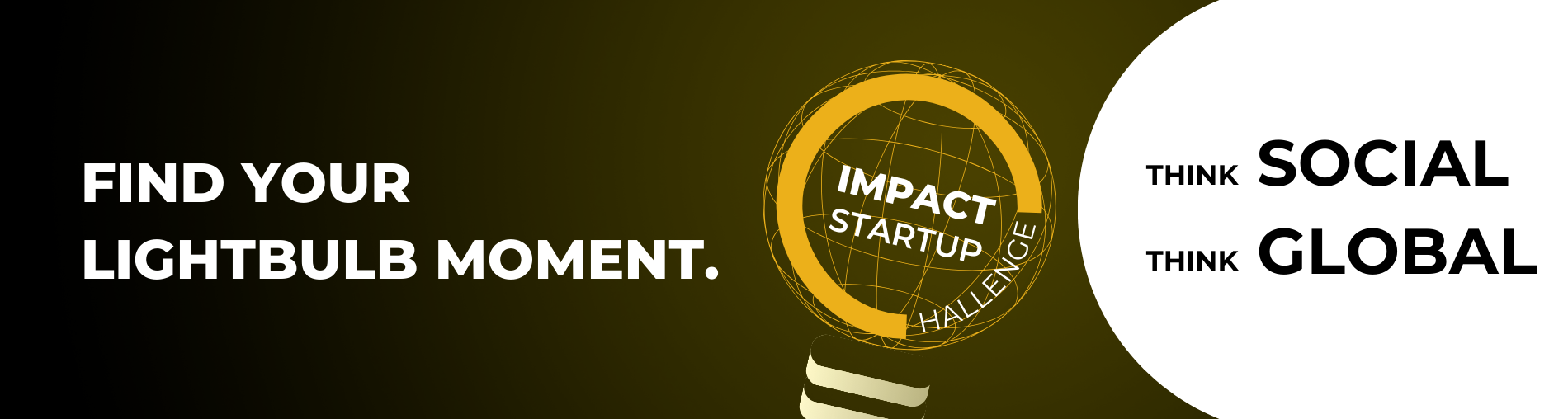 SSC EN - Impact Startup Challenge Banner