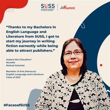 Faces of SUSS #25: Anjana Rai Chaudhuri