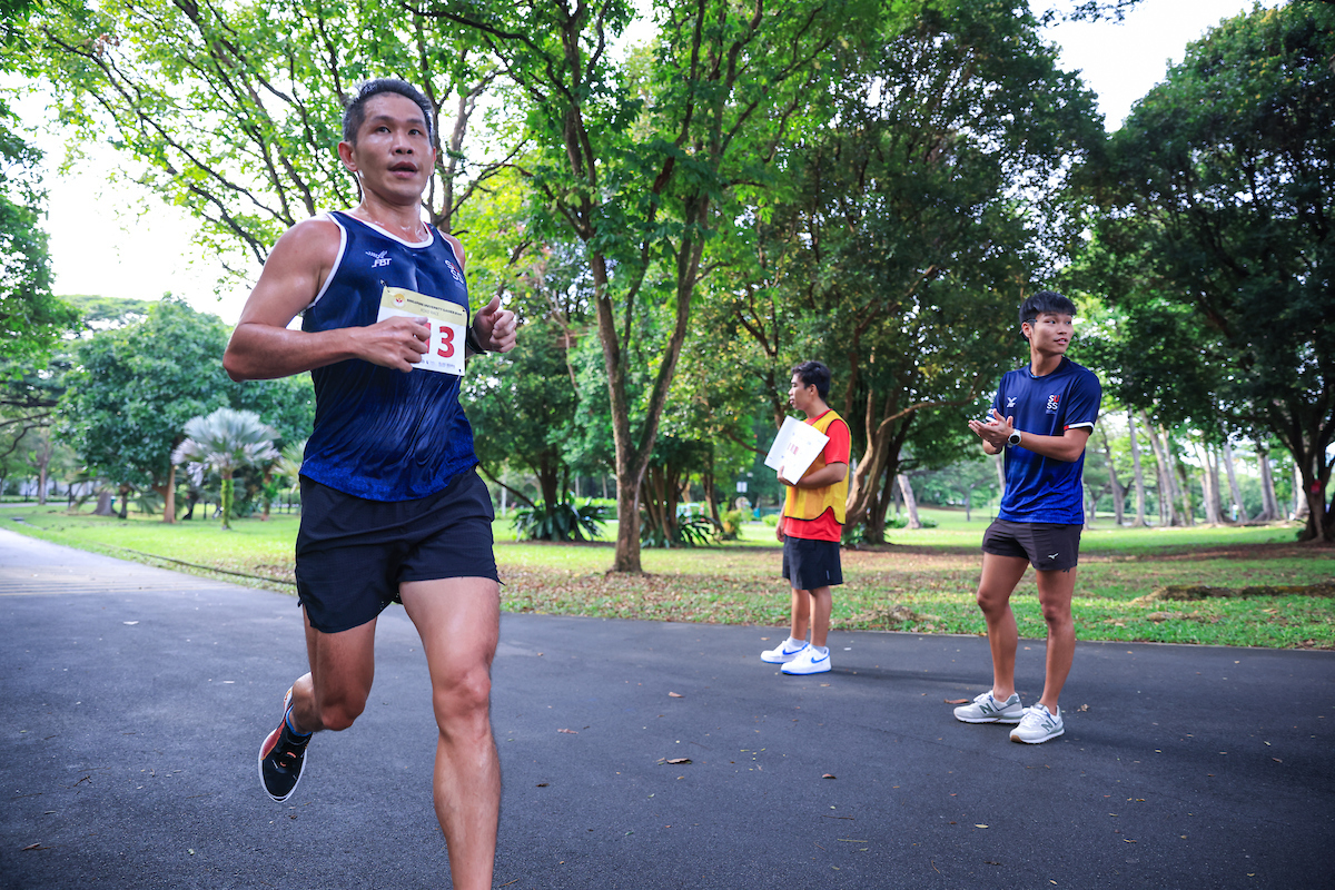 SUSS Men's Athletics team secured a bronze