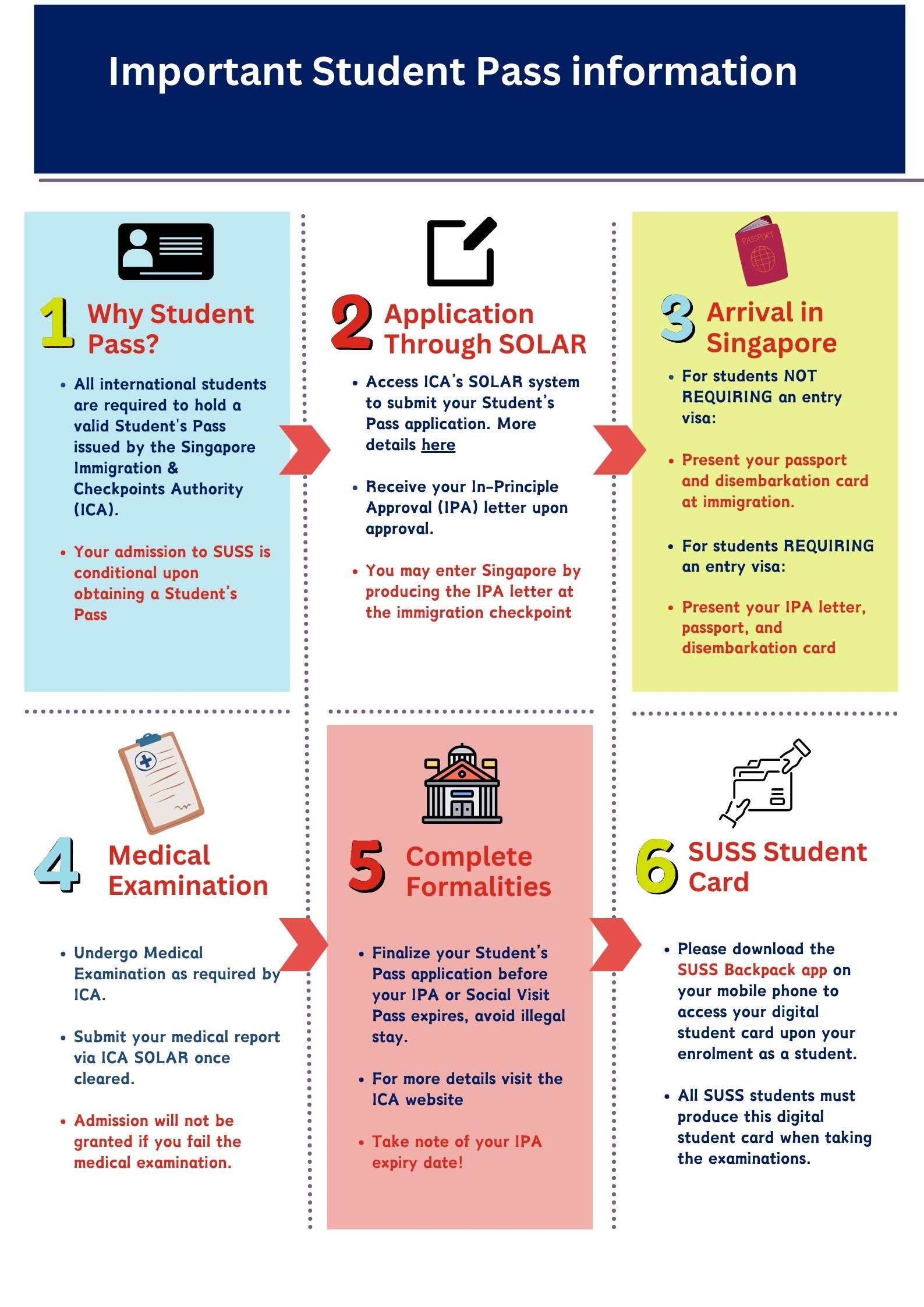 student pass info english