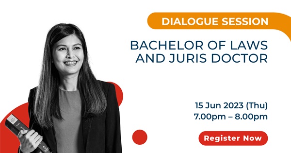 SUSS Dialogue Session: Bachelor Of Laws And Juris Doctor | SUSS