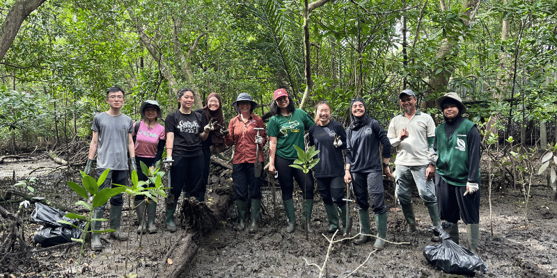 Big smiles from the team after a successful session