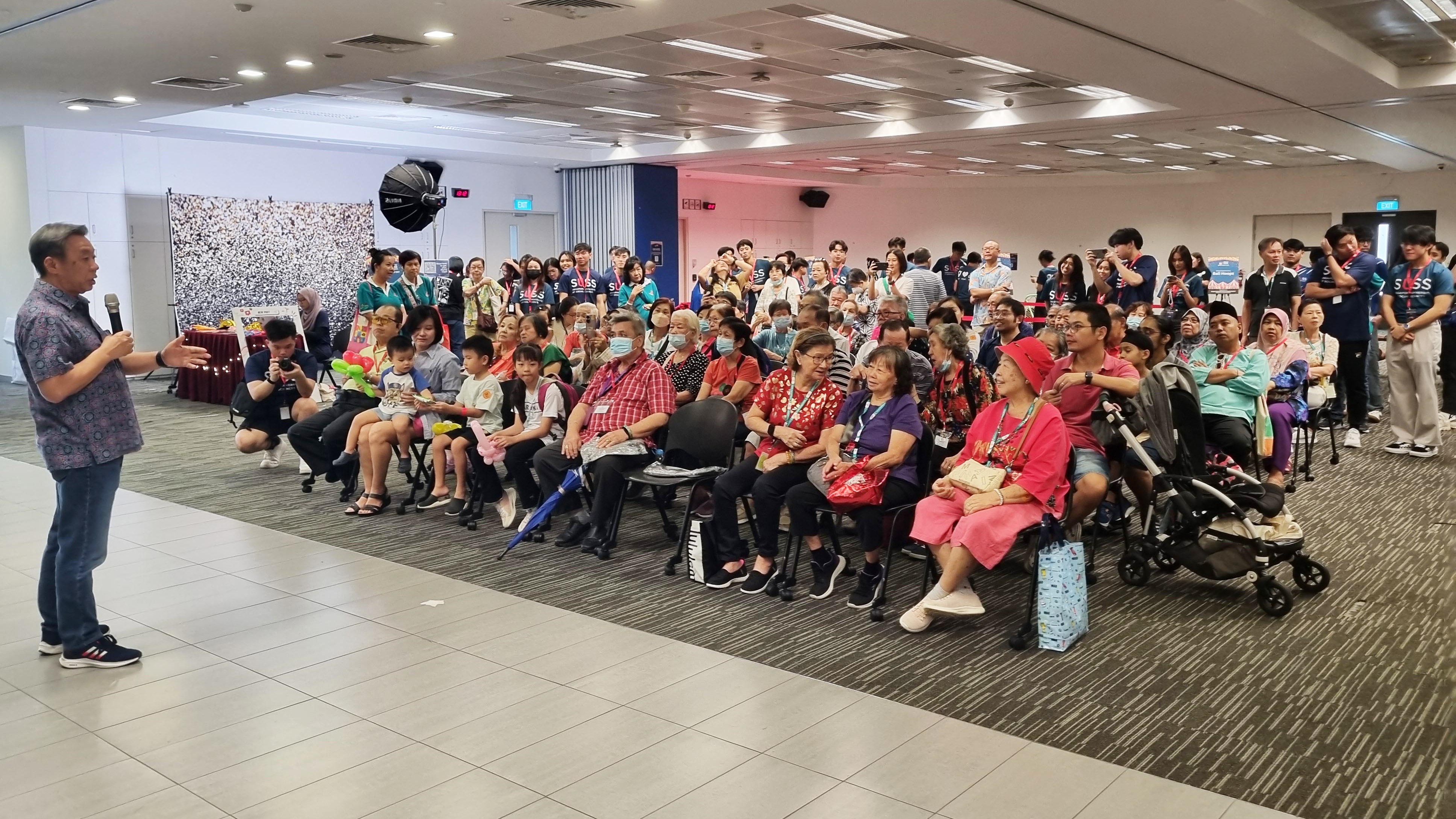 SUSS President Professor Tan Tai Yong sets the tone with an inspiring welcome speech, emphasizing the power of diversity and inclusion in driving positive change.