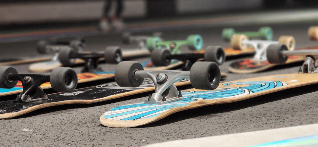 Fantastic lineup of longboards